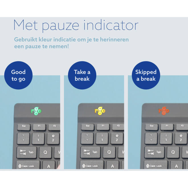 Toetsenbord R-Go Ergonomisch Split Break QWERTY