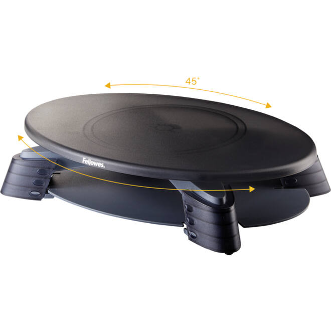Monitorstandaard Fellowes Compact lichtgrijs/donkergrijs