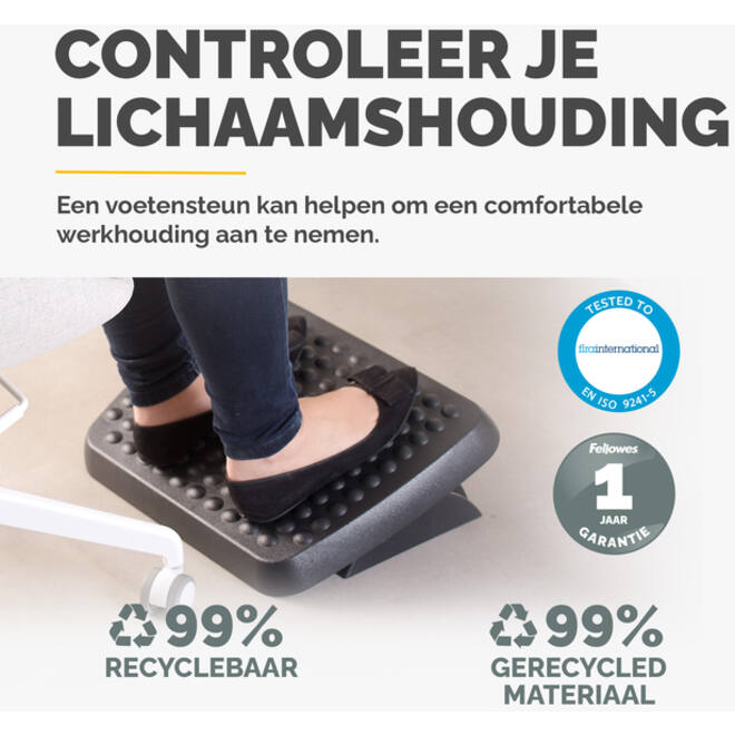Voetensteun Fellowes standaard
