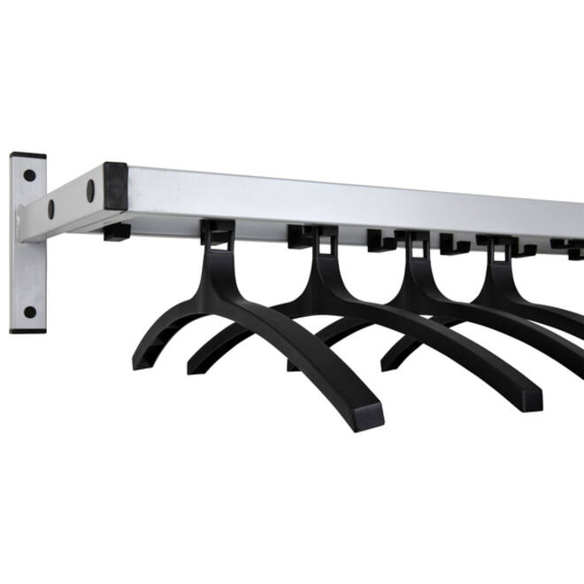 Kapstok wand VepaBins Safe met 19 haken