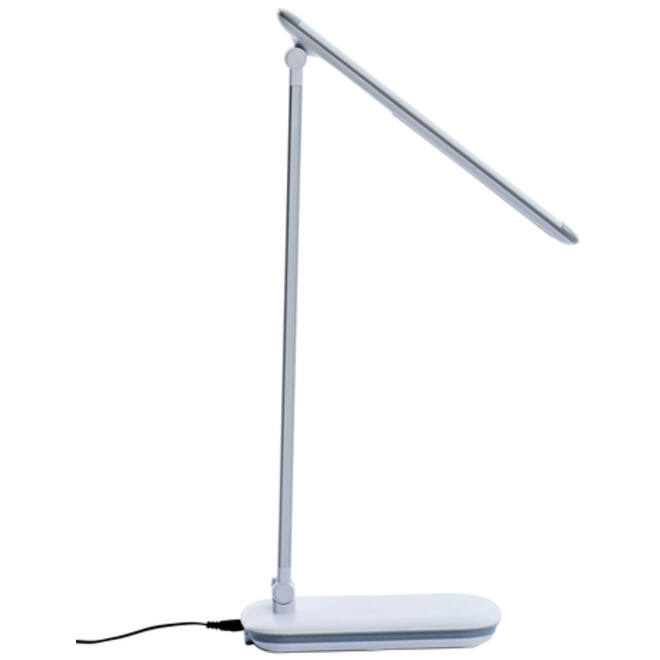 Bureaulamp MAUL Jazzy LED voet dimbaar + usbpoort wit