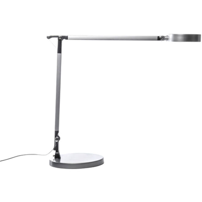 Bureaulamp MAUL Grace LED voet dimbaar colour vario zilver
