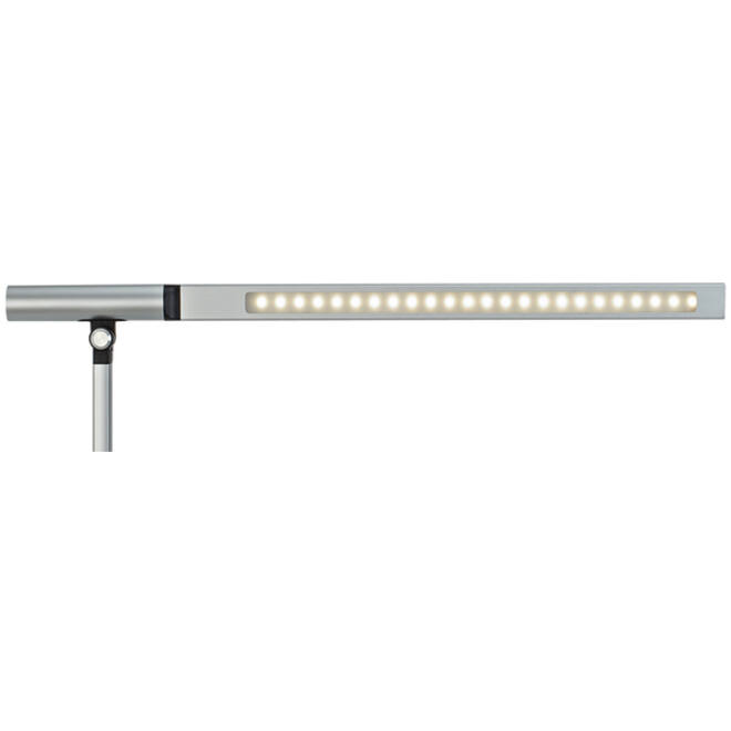Bureaulamp MAUL Rubia LED voet dimbaar colour vario + usbpoort zilver