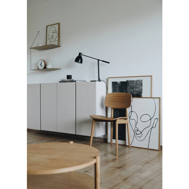 Bureaulamp MAUL Finja excl. LED lamp voet zwart