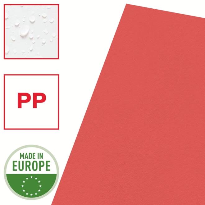 Insteekmap L-model Esselte standaard A4 0.11mm PP rood 100 stuks