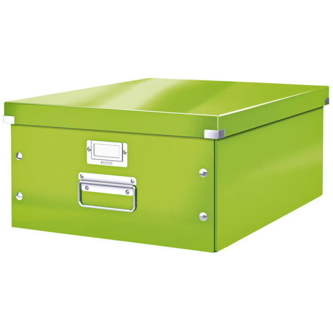 Opbergbox Leitz WOW Click & Store 369x200x482mm groen