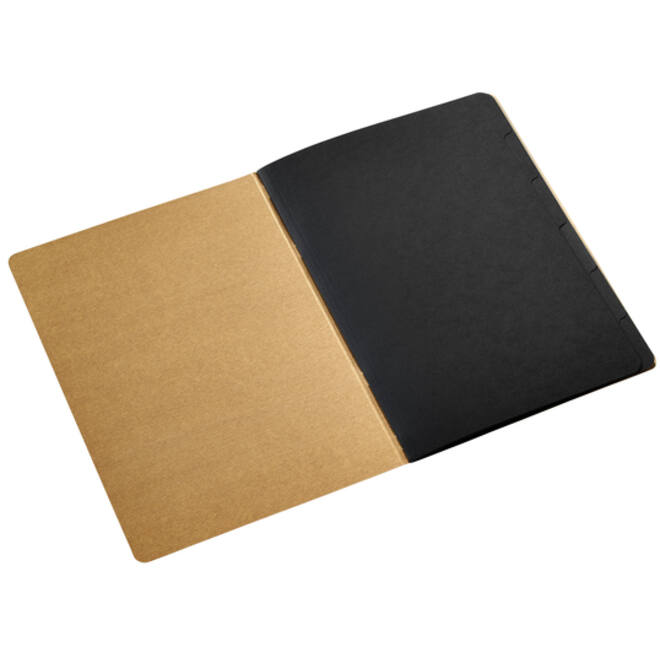 Sorteermap Kraft Line A4 6 tabbladen bruin