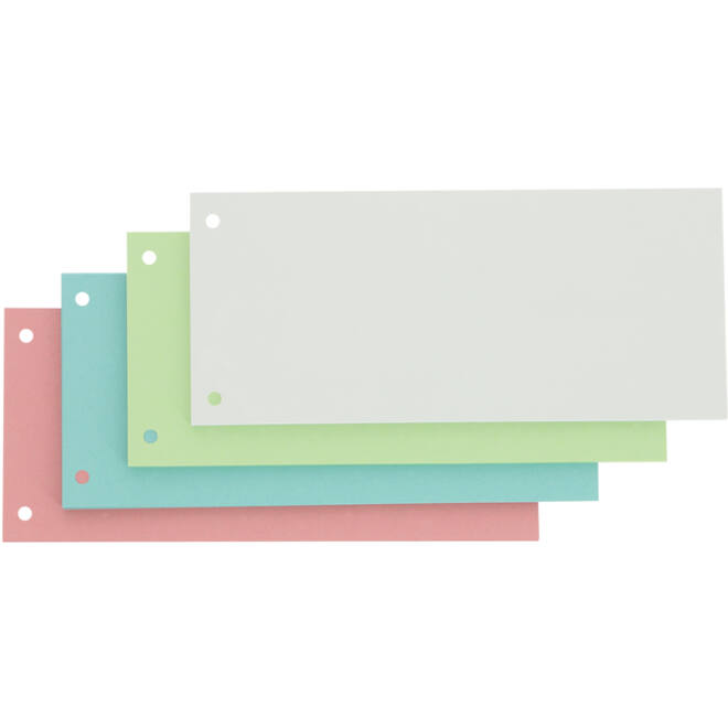 Scheidingsstrook Oxford smal 240x105mm 190gr assorti
