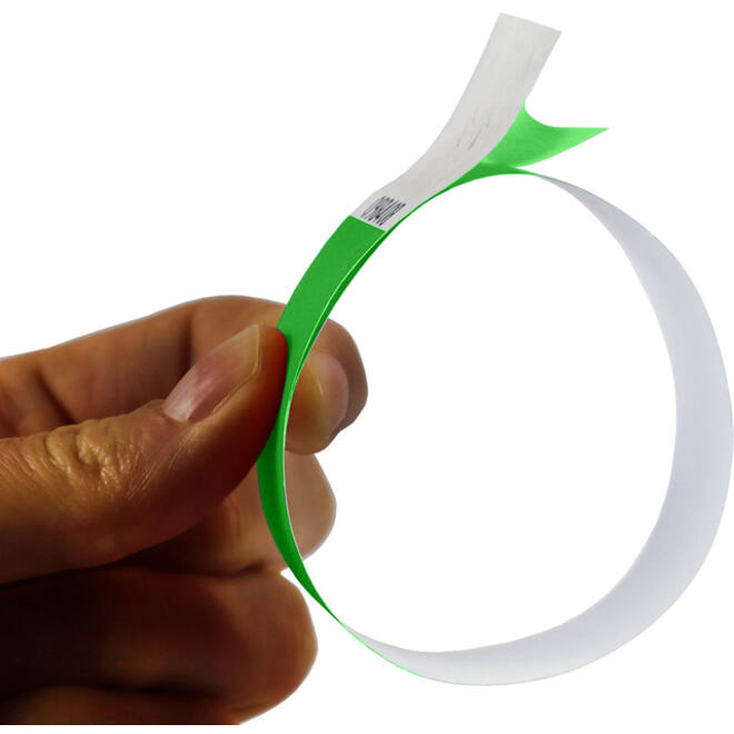 Polsband Combicraft Tyvek groen