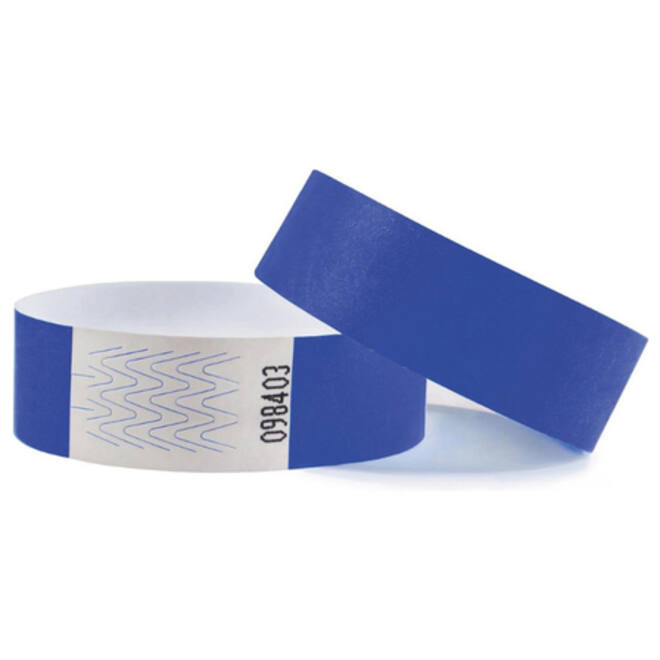 Polsband Combicraft Tyvek blauw
