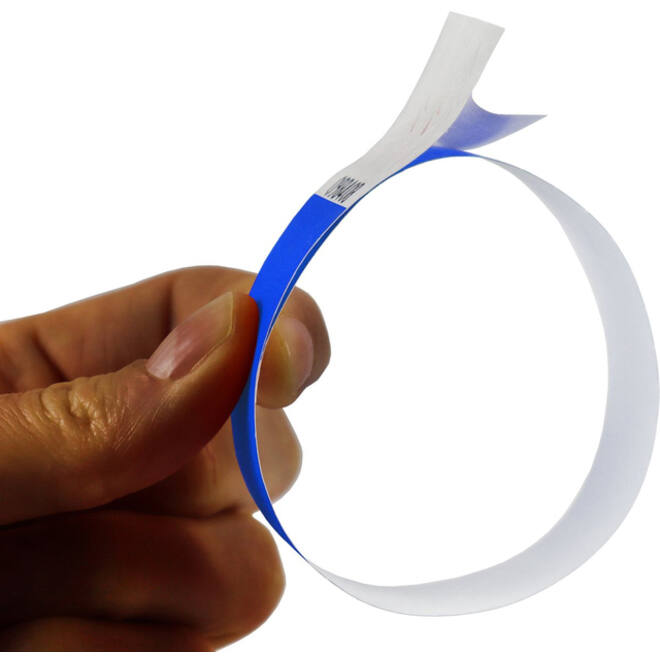 Polsband Combicraft Tyvek blauw