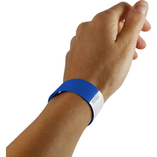 Polsband Combicraft Tyvek blauw