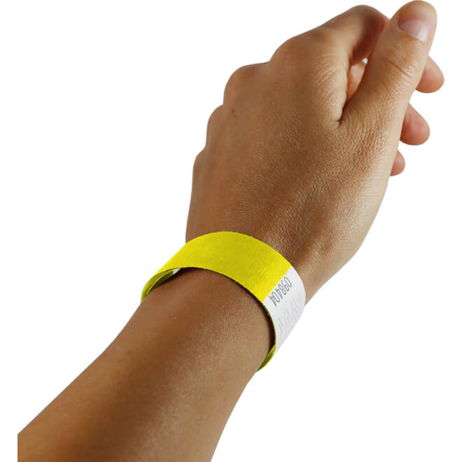 Polsband Combicraft Tyvek geel