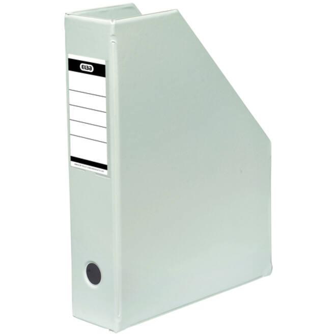 Tijdschriftcassette Elba A4 wit
