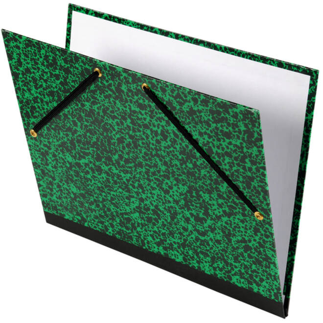 Tekenmap Canson studio 32x45cm 2 elastieken groen