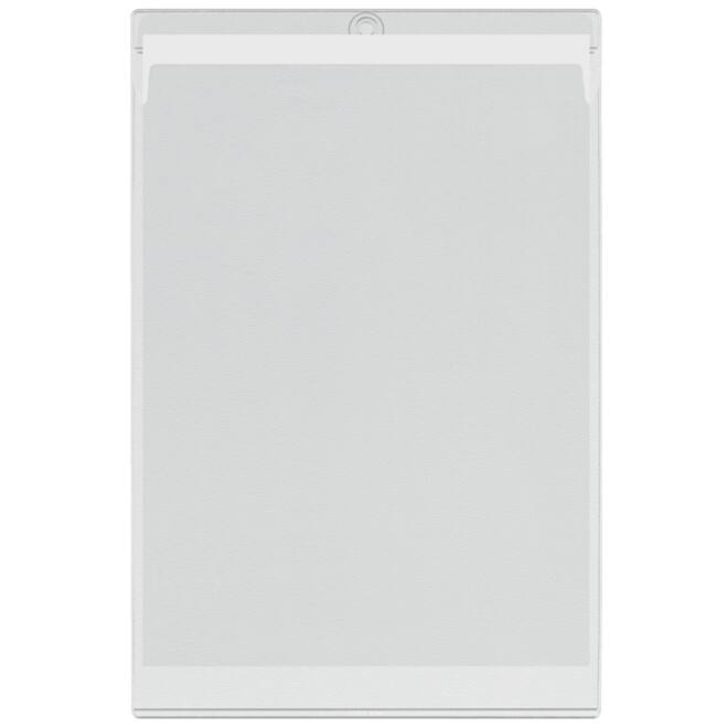 Insteekmap U-model Leitz Premium met ophangoog 0.20mm PVC A4 transparant 50 stuks