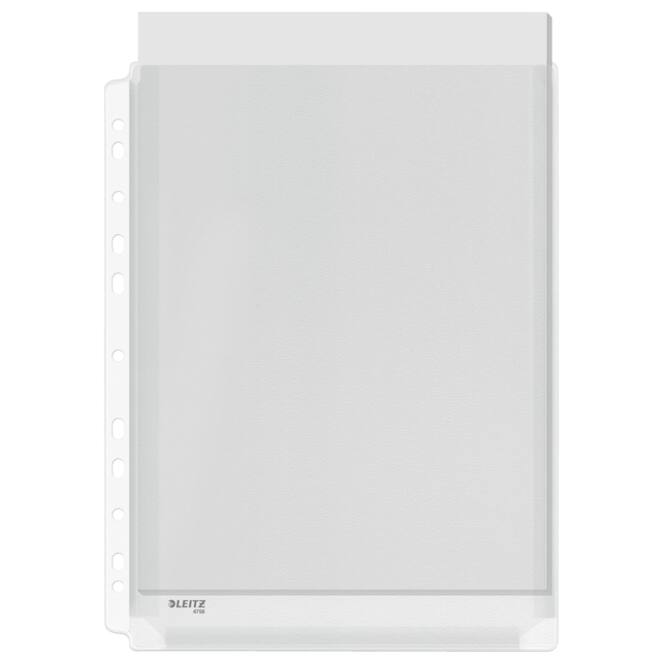 Showtas Leitz Premium copy safe 0.17mm PVC Expansievouw glashelder 10 stuks
