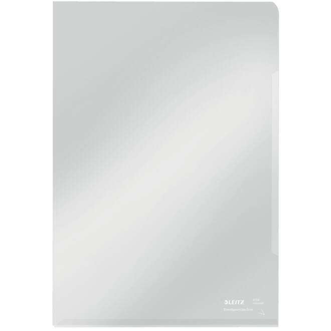 Insteekmap L-model Leitz Premium copy safe 0.15mm PVC A4 transparant 100 stuks