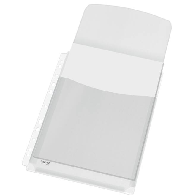 Harmonica showtas Leitz Premium met klep 0.17mm PVC A4 5 stuks