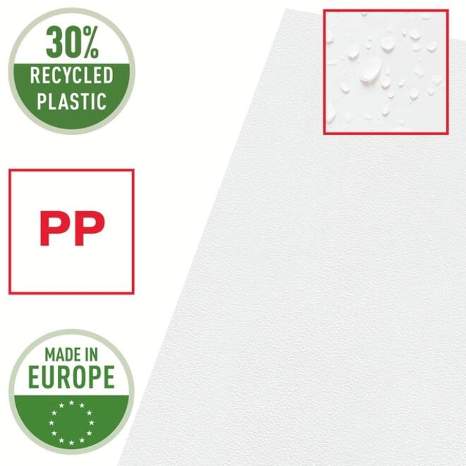 Insteekmap L-model Esselte standaard copy safe PP A4 transparant 100 stuks