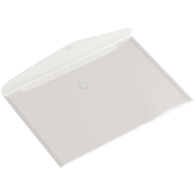 Enveloptas HF2 A4 335x240mm dwars PP transparant wit