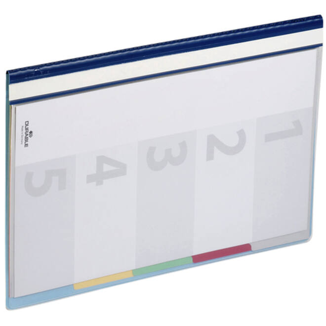 Organisatiemap Durable Divisoflex A4 blauw