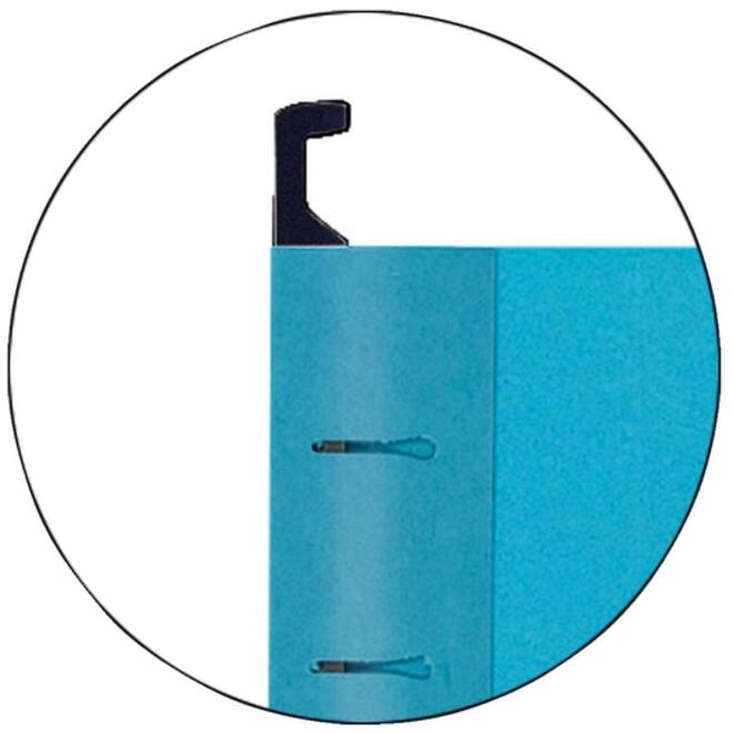 Hangmap Esselte Classic A4 V-bodem 345x240mm blauw