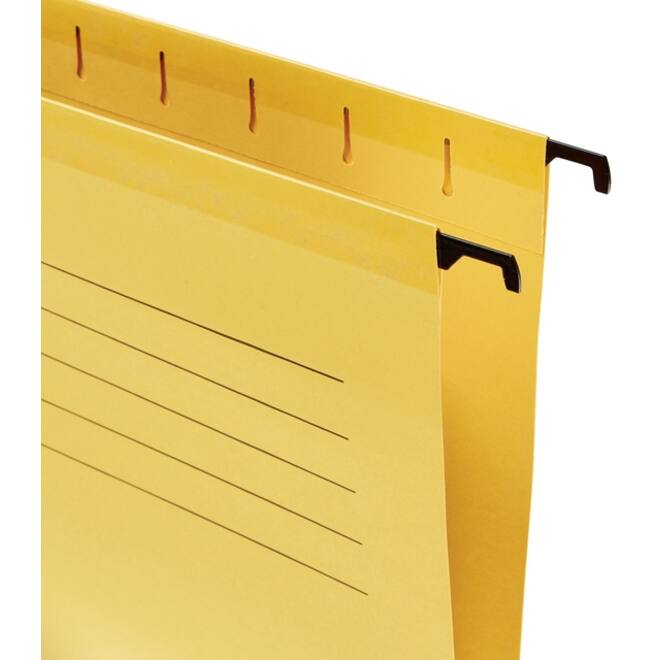 Hangmap Esselte Classic A4 V-bodem 345x240mm geel
