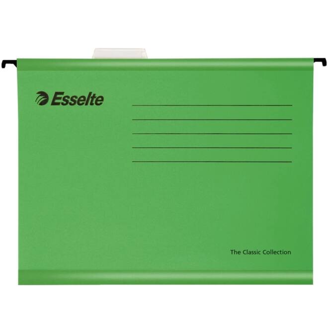 Hangmap Esselte Classic folio V-bodem groen