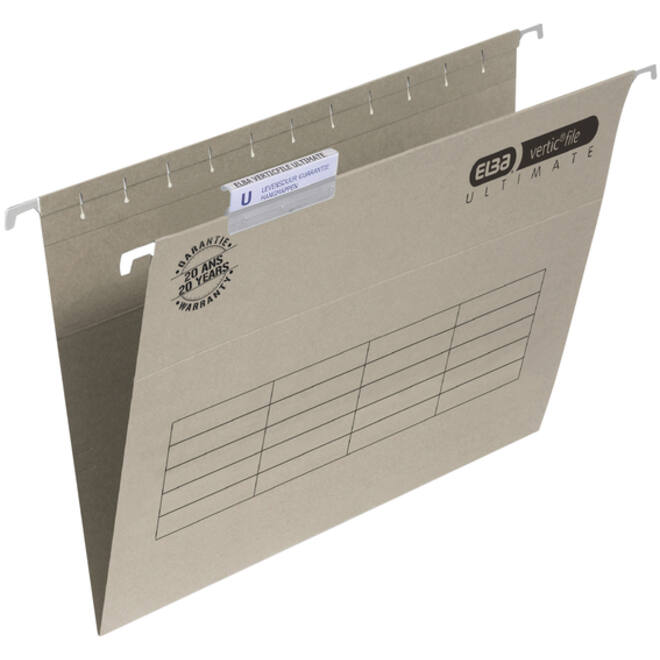 Hangmap Elba Verticfile Ultimate folio V-bodem grijs