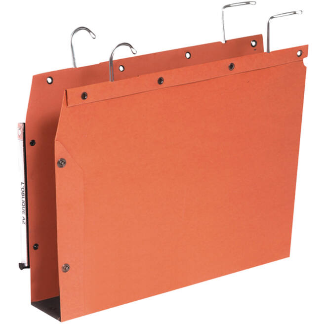 Hangmap Elba TUB A4 U-bodem 50mm oranje