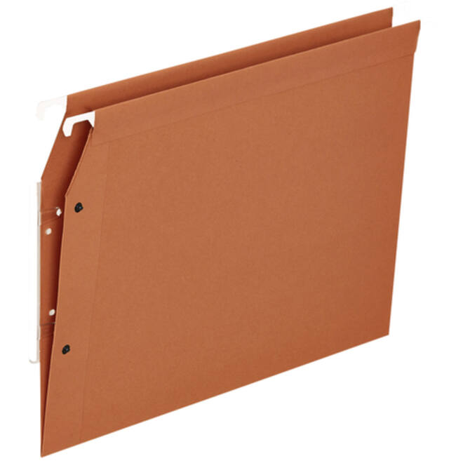 Hangmap Medium Flex A4 V-bodem karton oranje