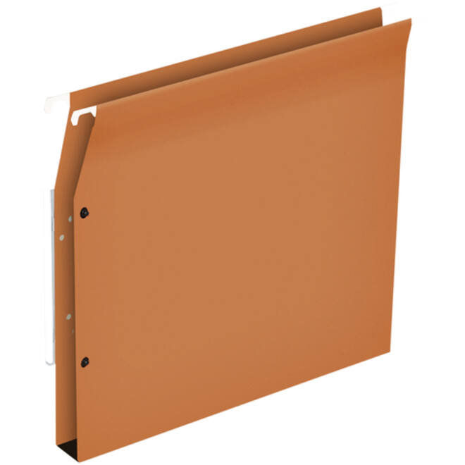 Hangmap Medium Flex A4 U-bodem 30mm karton oranje