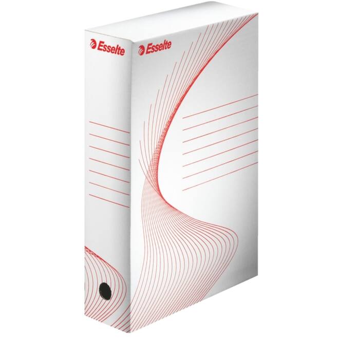 Archiefdoos Esselte Boxy 80mm 250x352mm wit