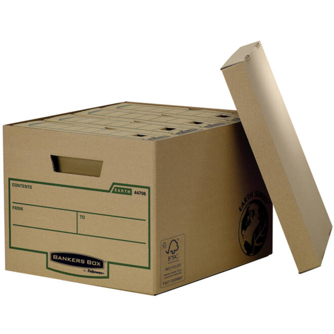 Archiefdoos Bankers Box Earth 270x335x391mm bruin