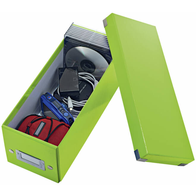 CD-box Leitz WOW Click&Store 143 x 136 x 352 mm groen