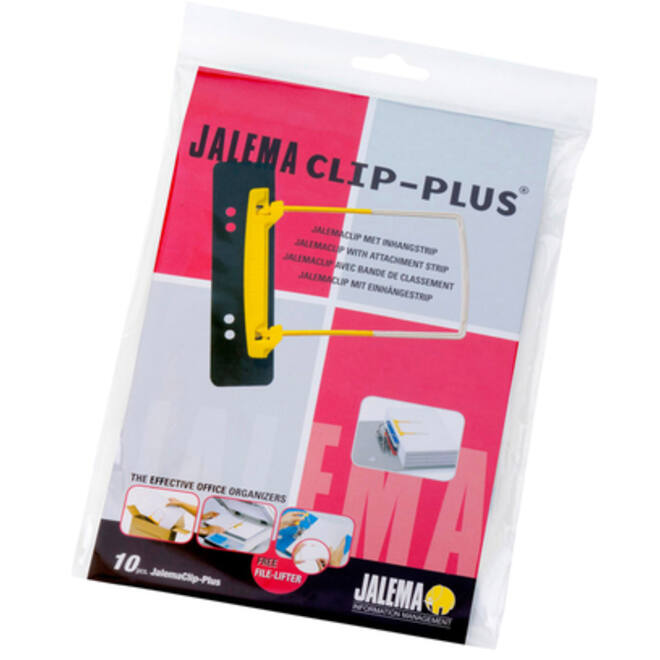 Bundelmechaniek Djois JalemaClip-Plus zwart 10 stuks