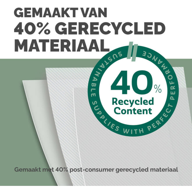 Voorblad Fellowes A4 PVC 300micron 100stuks