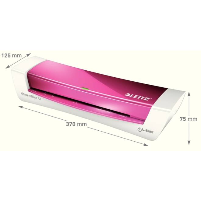 Lamineermachine Leitz iLAM Home Office A4 roze