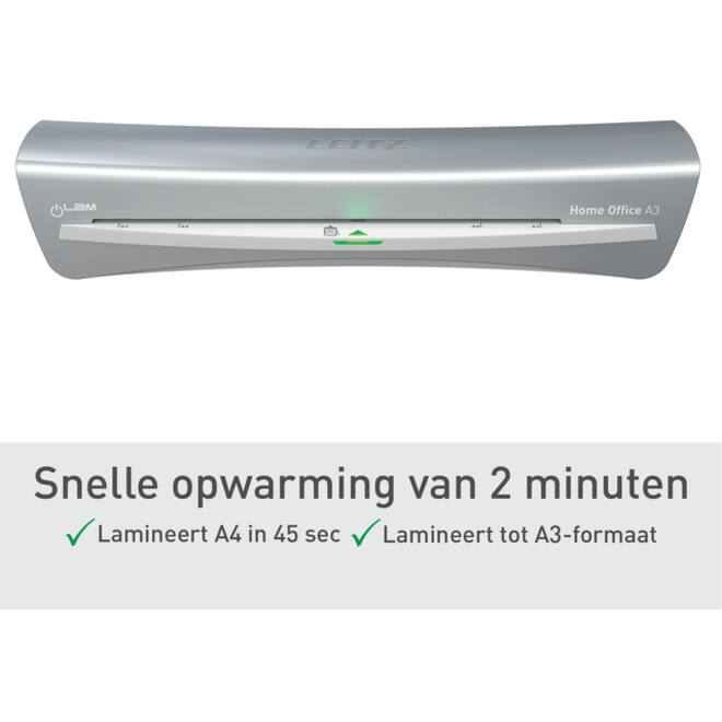 Lamineermachine Leitz iLAM Home Office A3 grijs