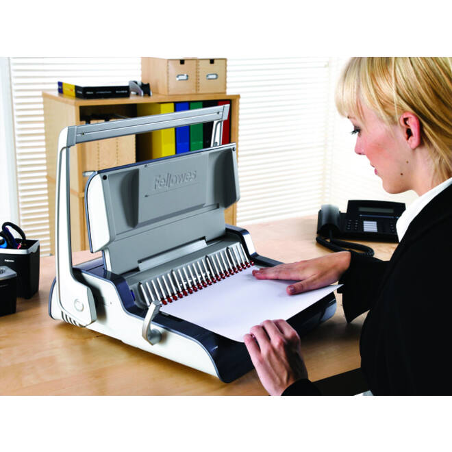 Inbindmachine Fellowes Quasar+ 21-gaats