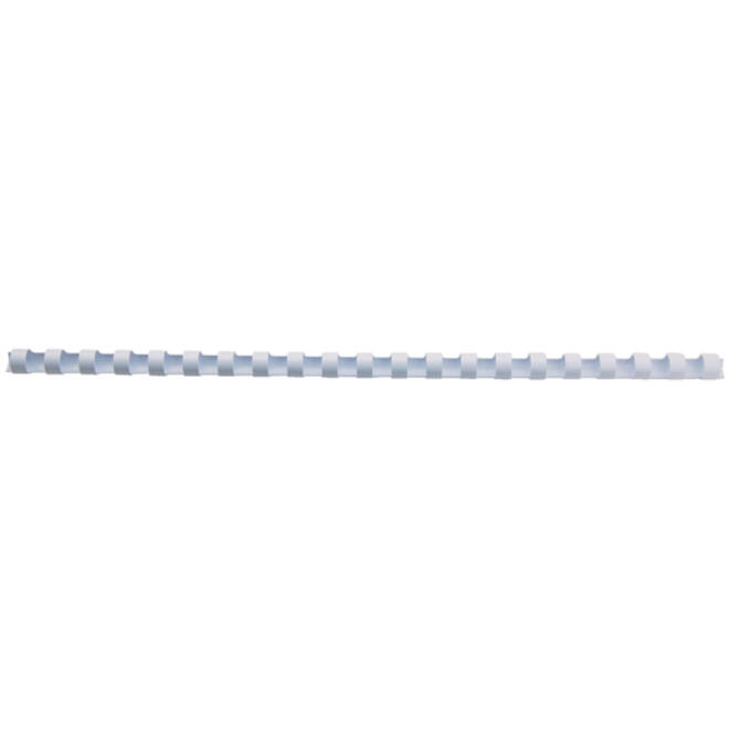 Bindrug GBC 6mm 21-rings A4 wit 100 stuks