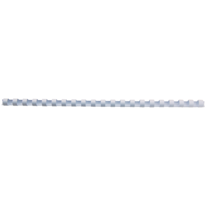 Bindrug GBC 8mm 21-rings A4 wit 100 stuks
