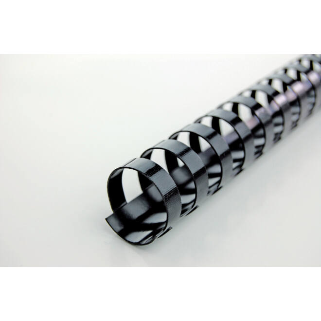 Bindrug GBC 22mm 21rings A4 zwart 100stuks