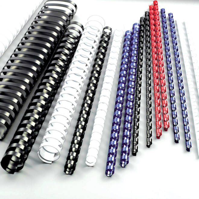 Bindrug GBC 25mm 21rings A4 zwart 50stuks