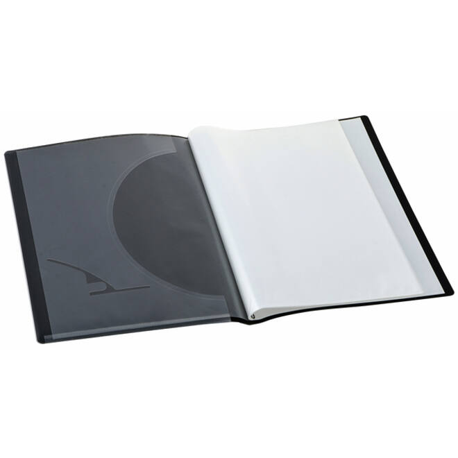 Showmap Opus 2 frontview A4 20-tassen antraciet