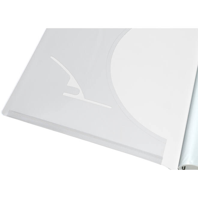 Showmap Opus 2 frontview A4 20-tassen wit