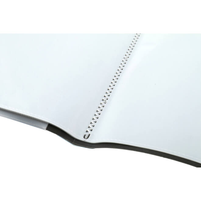 Showmap Opus 2 frontview A4 30-tassen antraciet
