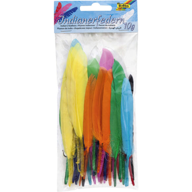 Indianen veren Folia assorti