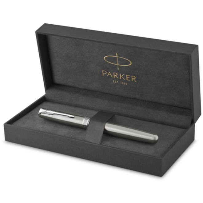 Vulpen Parker Sonnet stainless steel CT medium
